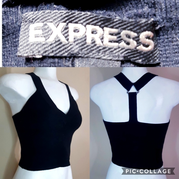 Express Tops - Express | Vneck racerback halter crop top